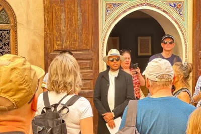 Wander marrakech’s old medina, see koutoubia mosque, and explore bahia palace with a local guide. includes water and language options. book now for a real city feel.