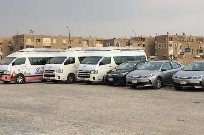 Arrive in cairo & travel to giza with a private, insured transfer. meet your local driver outside the arrivals hall. includes air-conditioned car & 24/7 support.