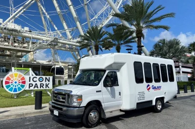 Trasferimento dall’aeroporto di orlando agli hotel di lake buena vista in minibus pulito e assicurato. autisti locali, wifi a bordo e politica bagagli flessibile—conferma via sms o email.
