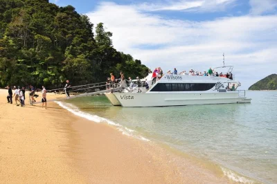 Experience abel tasman’s wild coastline by boat, spot fur seals, and choose a beach stop or guided walk. includes national park fees and live commentary.