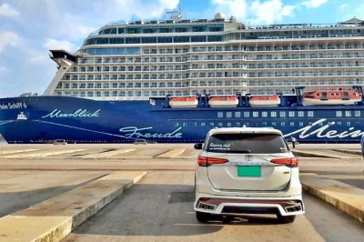 Viaggia da laem chabang a bangkok e ayutthaya con auto privata e autista locale. include pickup dalla crociera, visite flessibili e trasferimento di ritorno.