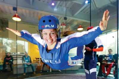 Experience indoor skydiving in paramus with two guided flights, all gear included, and a personalized certificate. no experience needed—just bring your sense of adventure.