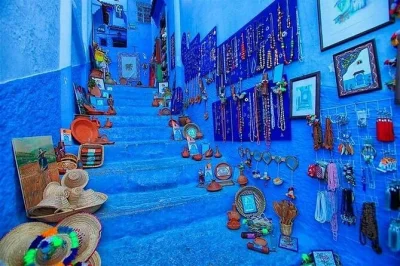 Visit chefchaouen’s blue streets on a day trip from fez with local driver, flexible free time to explore, and easy pickup. includes air-conditioned transport.