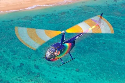 See oahu’s peaks, waikiki beach, and pearl harbor from the air on a 30-minute helicopter tour. includes doors-off option, local guide, and parking fees.