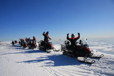 Ride a snowmobile across helsinki’s frozen archipelago, guided by locals. includes city pickup, finnish bbq lunch, and warm gear for your winter adventure.