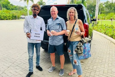 Chegue em punta cana sem estresse com um transfer privado do aeroporto até seu hotel. encontre seu motorista local no puj, aproveite o conforto do ar-condicionado e opções flexíveis de horário.