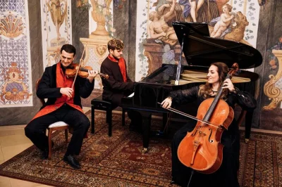 Ascolta mozart, beethoven e schubert dal vivo nella sala concerti più antica di vienna, con posti riservati e un ensemble locale. include programma in inglese/tedesco e ritiro biglietti semplice.