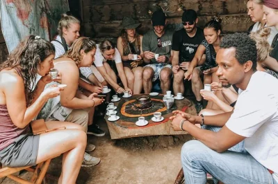 Scopri la cascata di materuni vicino a moshi con una guida locale, passeggiata nel villaggio, preparazione del caffè e pranzo tradizionale. include trasporto privato e tutte le tasse.