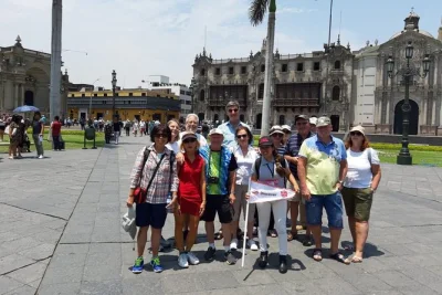 Explore lima from callao port with a local guide, historic plazas, catacombs, peruvian fruit tasting, and city maps. includes port pickup and drop-off.