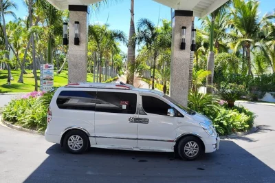 Travel from santo domingo airport to punta cana in a private, air-conditioned vehicle with meet & greet and 24/7 local support. includes pickup and personal assistance.