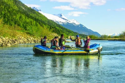 Breathe in alaska’s wild air on a skagway river float tour through dyea valley, spot wildlife, and ride along the coast with port pickup included.