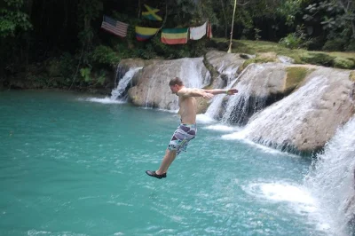 Explore jamaica’s blue hole, secret falls, and dunn’s river falls on a guided day trip from runaway bay. includes hotel pickup, entry tickets, and local guide.