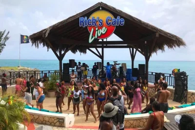Relax on negril’s seven mile beach, swim or try water sports, then catch the sunset at rick’s café with private driver and pickup. includes entry and comfort.