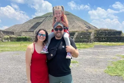 Experience teotihuacan’s pyramids, the basilica of guadalupe, and plaza de las tres culturas with a local guide. includes hotel pickup, tickets, and flexible pace.