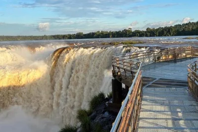 Experience iguazu falls in argentina on a private tour with a bilingual local guide, hotel pickup, and accessible transport. explore jungle trails and panoramic viewpoints.