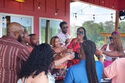 Descubra três vinícolas do norte da geórgia em um dia, prove vinhos locais com guia, aproveite o transfer ida e volta do hotel e relaxe com degustações e água inclusas.