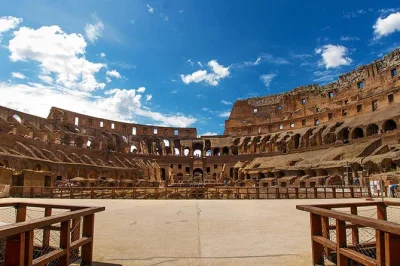 Step onto the colosseum arena floor, wander ancient streets of the roman forum, and climb palatine hill with a small group and expert guide—includes entry tickets.