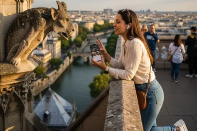 Wander paris with a self-guided audio tour, discovering hidden stories & iconic sights. includes private access links, flexible timing, & interactive map.