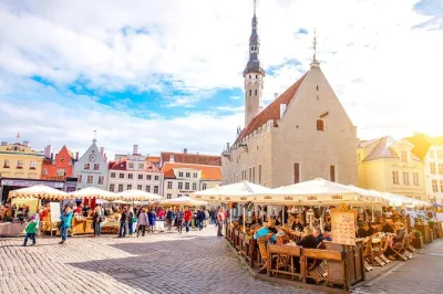Take a day trip from helsinki to tallinn’s medieval old town with a local guide, round-trip ferry, hotel transfers, and time to explore on your own.