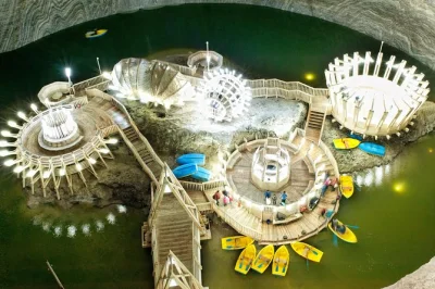 Explore turda salt mine, alba carolina fortress, and rimetea village on a private day trip from cluj-napoca with hotel pickup, local guide, and entry fees included.