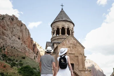 Discover armenia’s khor virap and noravank monasteries, explore bird’s cave, and taste areni wine on a private tour from yerevan with hotel pickup included.
