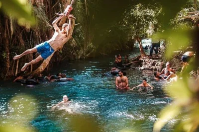 Explore moshi’s materuni waterfall and relax at chemka hot springs on a private day trip with local lunch, entry fees, and pickup included for a seamless adventure.