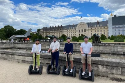 Glide past the eiffel tower, louvre, and champs-Élysées on a private segway tour in paris. includes local guide, flexible timing, and all gear for your group.