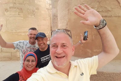 Luxor, templo de karnak y templo de luxor en un tour privado con egiptólogo. incluye recogida en hotel, entradas y agua embotellada. vive la historia de cerca.