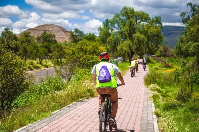 Cycle teotihuacán’s valley, see ancient murals, explore a pre-hispanic cave observatory, and enjoy a local lunch—all with a guide and equipment included.