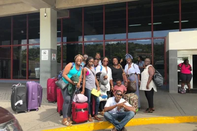 Private round-trip airport transfer in montego bay with pickup, drop-off at your airbnb or resort, and a welcome drink. includes local driver and flexible stops.