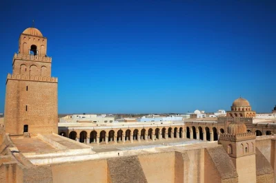 Explore kairouan’s great mosque and el jem’s roman amphitheatre in a day from sousse. local guide, hotel pickup, and buffet lunch included for easy booking.