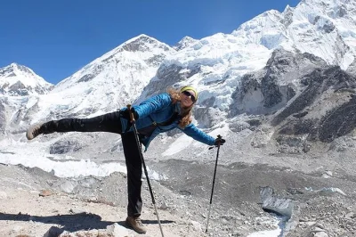 Experience the everest base camp trek from kathmandu with expert sherpa guides, tea house nights, and round-trip flights. includes porter, hotel pickup, and farewell dinner.