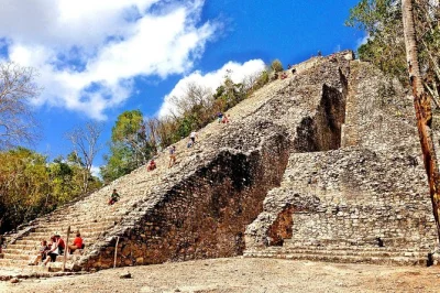 Descubra as ruínas maias de coba com guia lds, pedale pelo sítio, saboreie comida típica no ki-hanal e mergulhe em um cenote. reserve seu tour exclusivo agora.