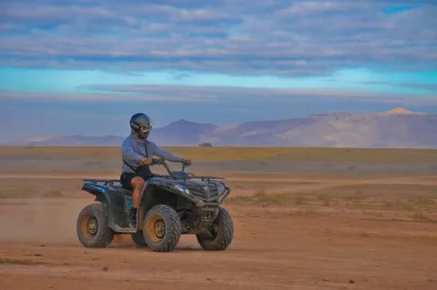 Ride camels and quad bikes in marrakech’s palmeraie. visit berber villages, sip mint tea, and explore the palm groves on this half-day guided tour.