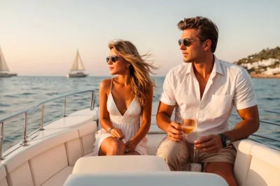 Cartagena bay sonnenuntergangs-partyboot mit open bar, musik und clubzugang. triff reisende, genieße lokale drinks und erlebe die stadt vom wasser aus.