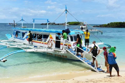 Start your boracay trip smoothly with a caticlan airport transfer, including all tickets, guide assistance, and a cool drink. easy booking and stress-free arrival.