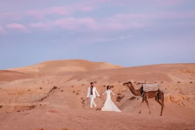 Day tour from marrakech: explore atlas mountains, berber villages, agafay desert, camel ride, local lunch & mint tea. hotel pickup included.