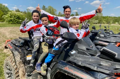 Try a family-friendly quad bike tour near prague. safe, guided atv rides for kids and adults, with gear included. book your adrenaline day out now!