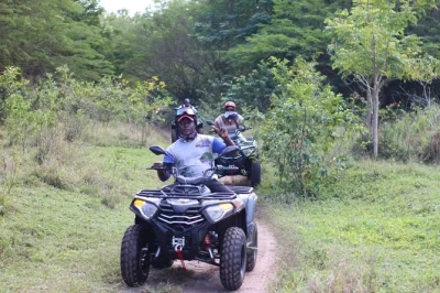 Ride your own atv in puerto plata! explore bergatin beach, yasica & camu rivers, and local villages. pickup at amber cove & taino bay cruise ports.
