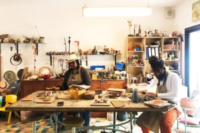 Try a marrakech pottery workshop—shape clay, paint, and create moroccan tiles. all ages welcome. book your creative experience in the heart of the city.