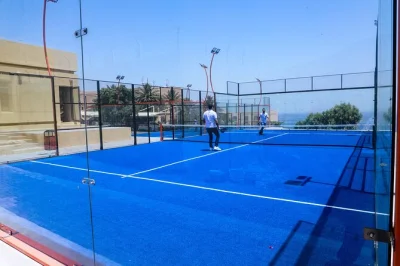 Feel the sea breeze as you play padel tennis in khasab on musandam’s only court, with views over the water. easy to join, includes all gear and local support.
