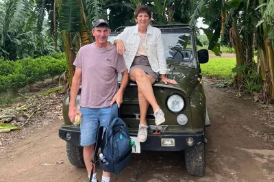 Hop into a classic jeep and ride through hanoi’s lively old quarter, see train street up close, visit the ho chi minh mausoleum area, and enjoy bun cha with a local guide. includes all tickets and l