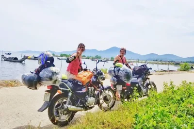 Recorre de hue a hoi an pasando por el paso hai van, nada en la cascada suoi mo, visita las montañas de mármol, la playa lang co y el puente del dragón. guía privado incluido.