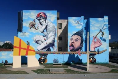 Scopri il lato creativo di buenos aires con un tour a piedi tra murales e street art a villa urquiza e coghlan, accompagnato da guide locali in inglese. gruppi piccoli e atmosfera autentica.