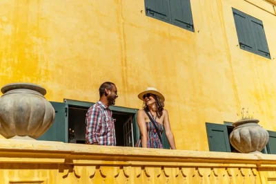 Feel cape town’s vibrant neighborhoods, taste a local treat, and explore the castle of good hope with tickets included. private city walk with a local guide.