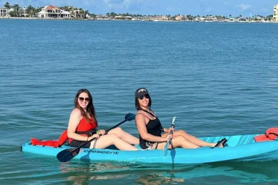Feel the quiet splash of your paddle as dolphins surface nearby and manatees drift past on marco island’s waterways. includes gear, guide, and flexible start times.