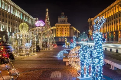 Wander sofia’s festive markets, see alexander nevsky cathedral aglow, and sample holiday treats on a private christmas tour. includes local guide and easy access.