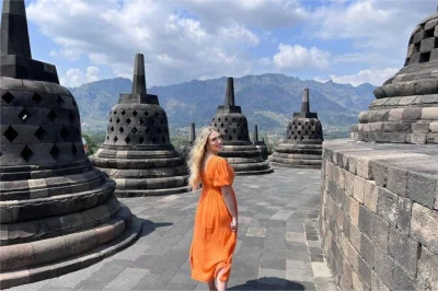 Wake up to ancient stone, climb borobudur at sunrise, wander prambanan’s carvings, and share stories with your guide. includes hotel pickup and all entry fees.