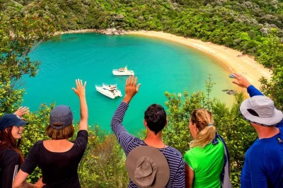 Feel sea air on an intimate abel tasman day trip cruise, kayak with seals, walk pitt head loop, enjoy fresh local lunch. includes drinks, gear & small group guide.