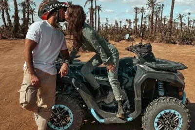 Ride a quad through marrakech’s palm grove & jbilets desert, with atlas views, berber tea break, and local pancakes. includes transfers & gear.